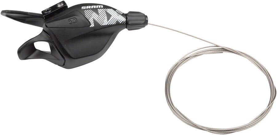 SRAM NX Eagle 12-speed trigger shifter in black with shift cable