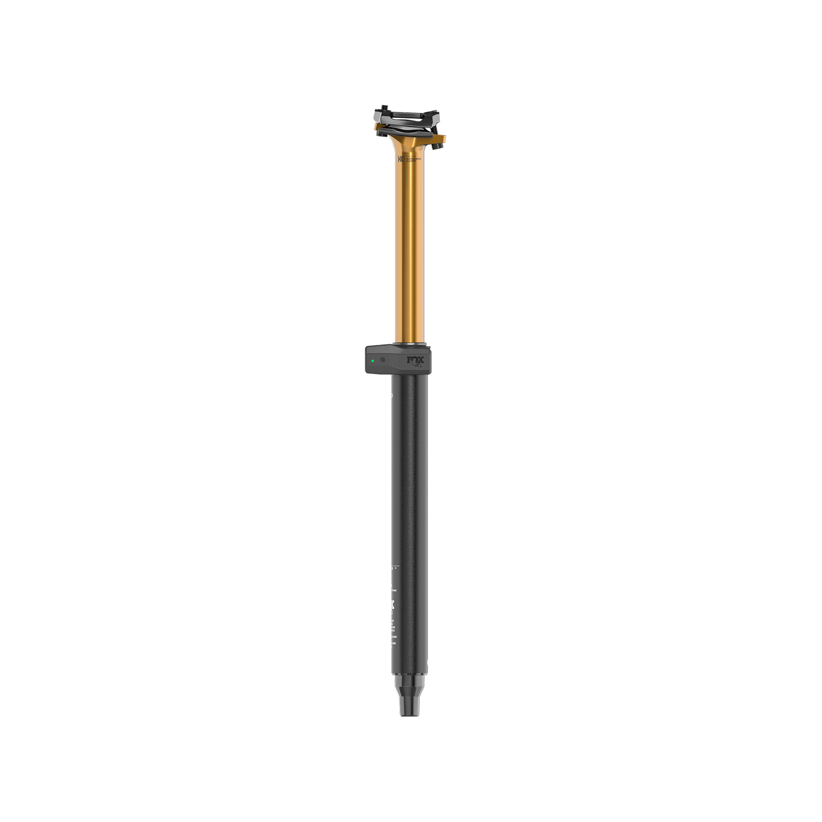 FOX Transfer Factory Neo wireless dropper seatpost with Kashima gold coating