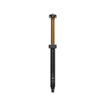 FOX Transfer Factory Neo wireless dropper seatpost with black shaft and gold kashima coating
