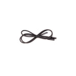 Black Specialized speed sensor cable with connectors on white background