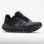 On Cloudsurfer Next men's running shoe in black eclipse colorway with signature cloud sole