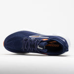 Brooks Glycerin 22 men's running shoe in navy blue with orange details
