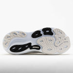 Brooks Adrenaline GTS 25 Women's running shoe in White/White/Silver colorway with sole view