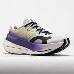 On Cloudboom Max men's running shoe in white with purple gradient colorway