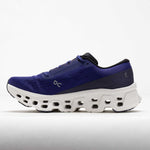 On Cloudmonster 3 running shoe in blue and white with signature cloud sole