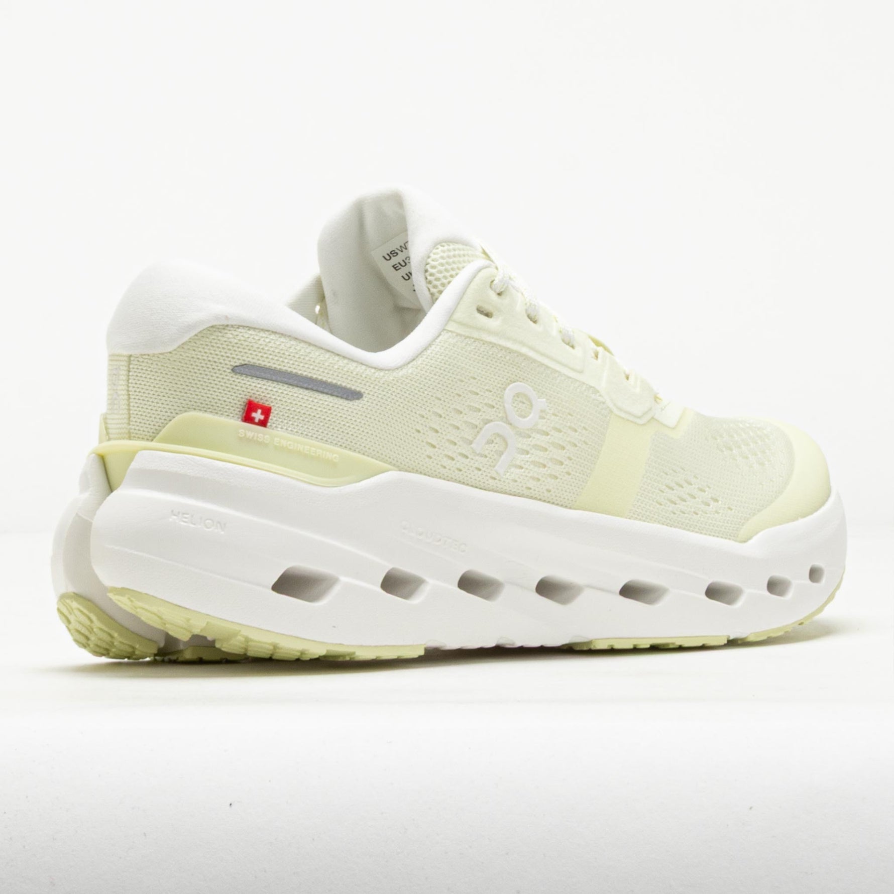 On Cloudrunner 3 Women's running shoes in seedling green and ivory colorway