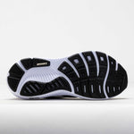 Brooks Ghost 18 running shoes in black and grey with white sole on clean background