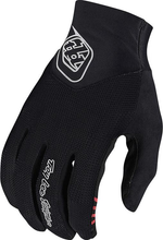 Troy Lee Designs Ace 2.0 Gloves in solid charcoal black color