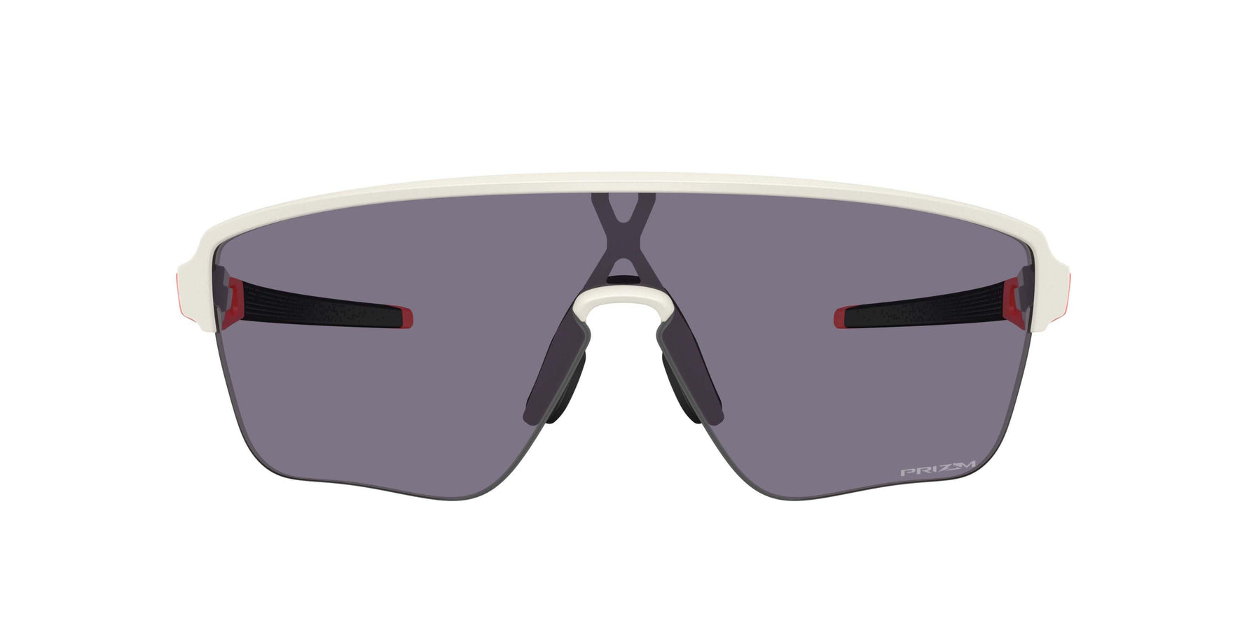 Oakley Corridor SQ sunglasses with matte white frame and dark grey lenses