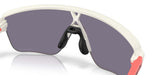 Oakley Corridor SQ sunglasses in matte mist white frame with dark grey lenses