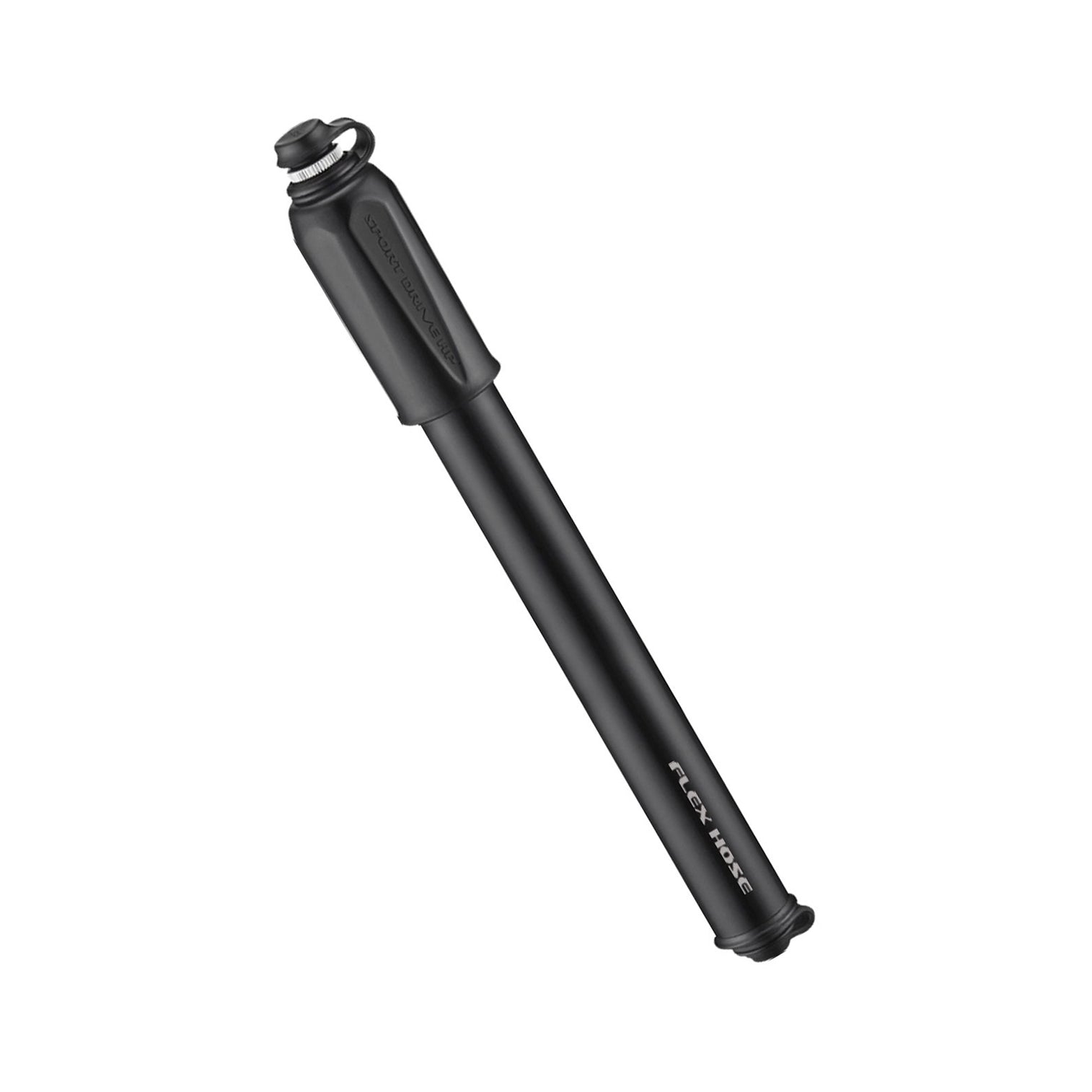 Lezyne Sport Drive HP-M bicycle pump in satin black finish