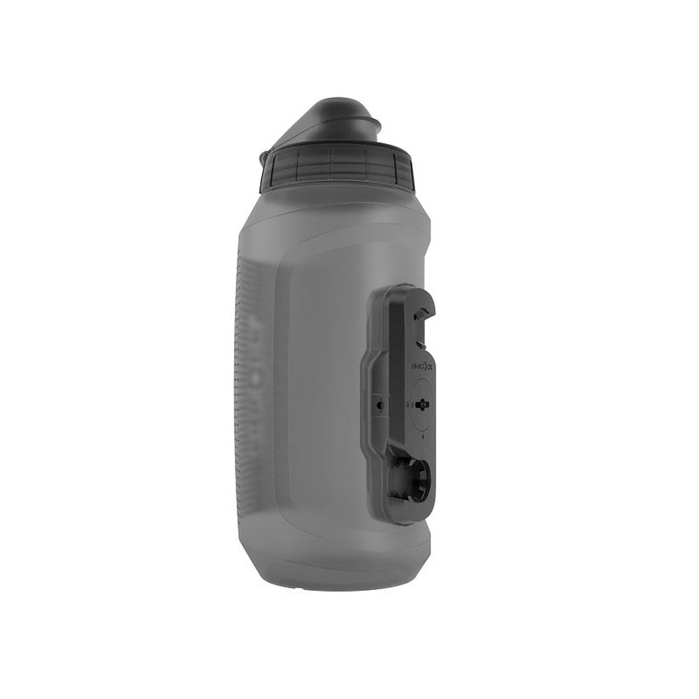 Fidlock Twist Compact 750 clear water bottle with magnetic twist mount system