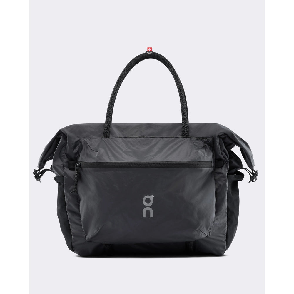On Track Pack 35L Lite unisex bag in magnet gray with handles and logo