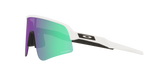 Oakley Sutro Lite Sweep sunglasses in matte white with prizm road lens