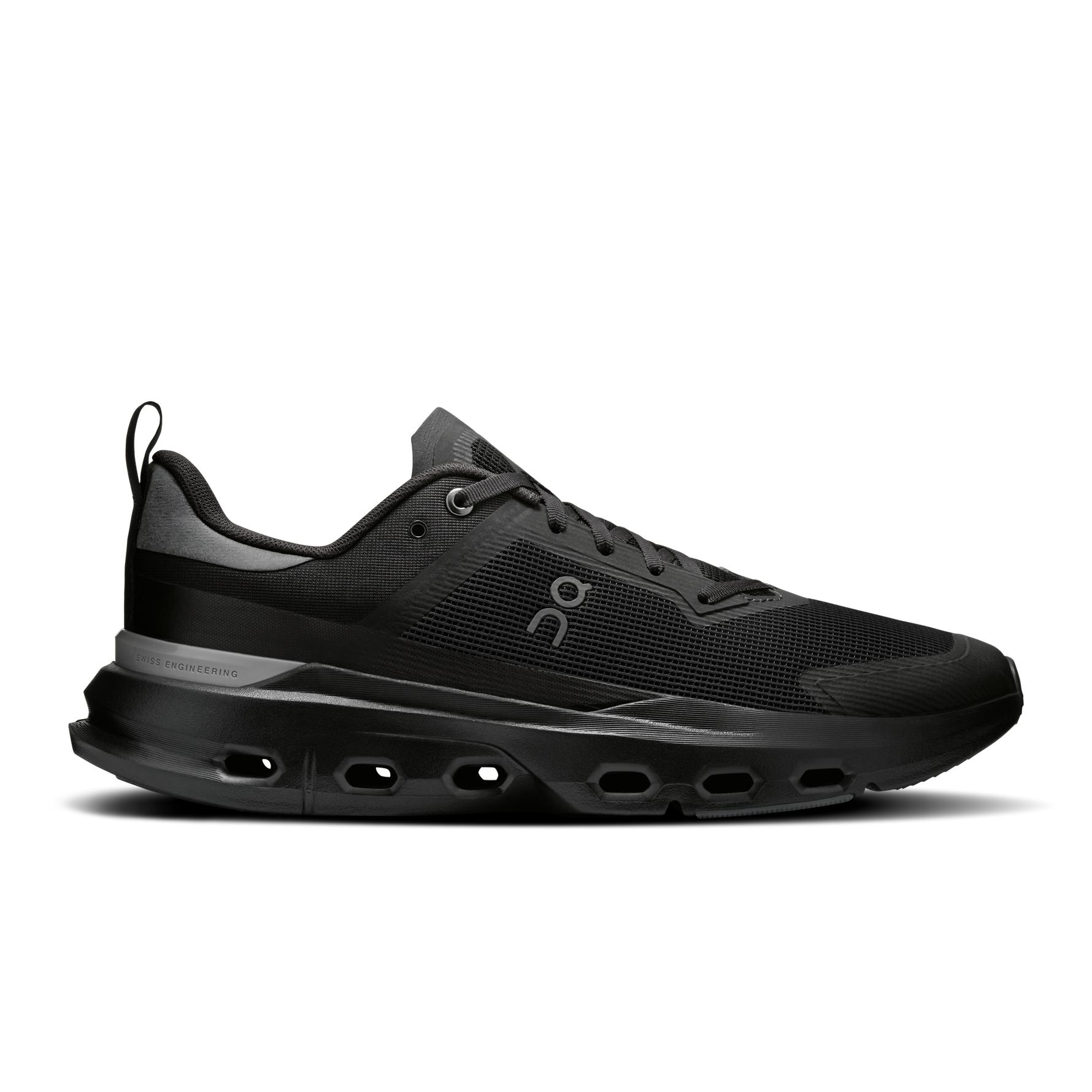 On Running Cloudpulse Next men's running shoe in black and stone colorway