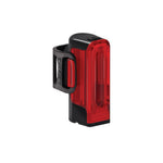 Lezyne Strip Drive 300+ rear bike light with red LED and black mounting bracket