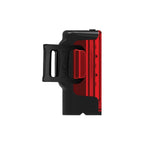 Lezyne Strip Drive 300+ rear bike light in black with red LED elements