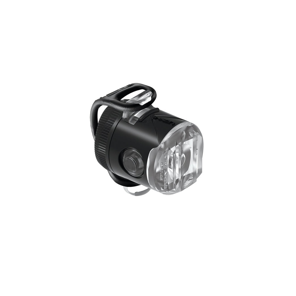 Lezyne Femto USB Drive Front bike light in black with clear lens