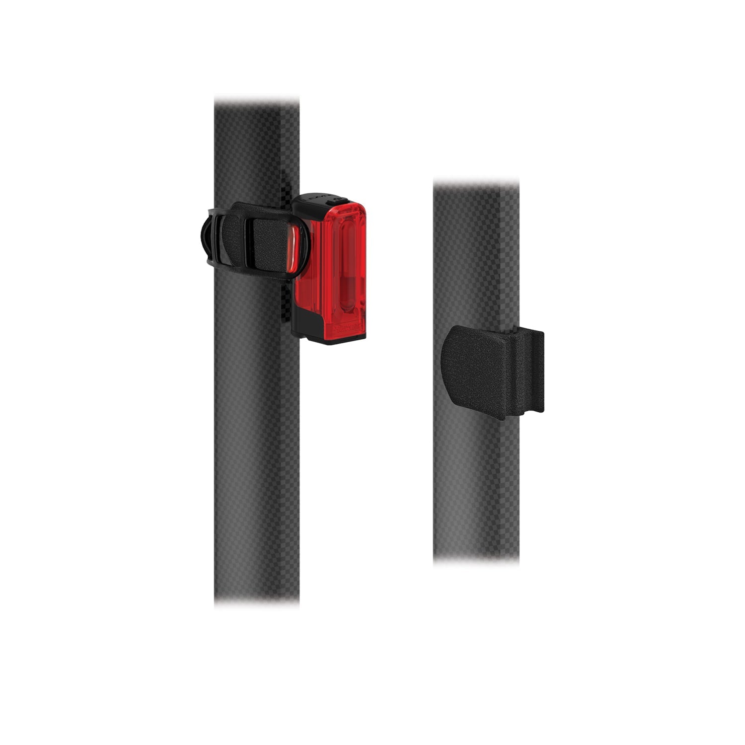 Lezyne Aeropost 3D adapter for strip series lights on carbon fiber posts