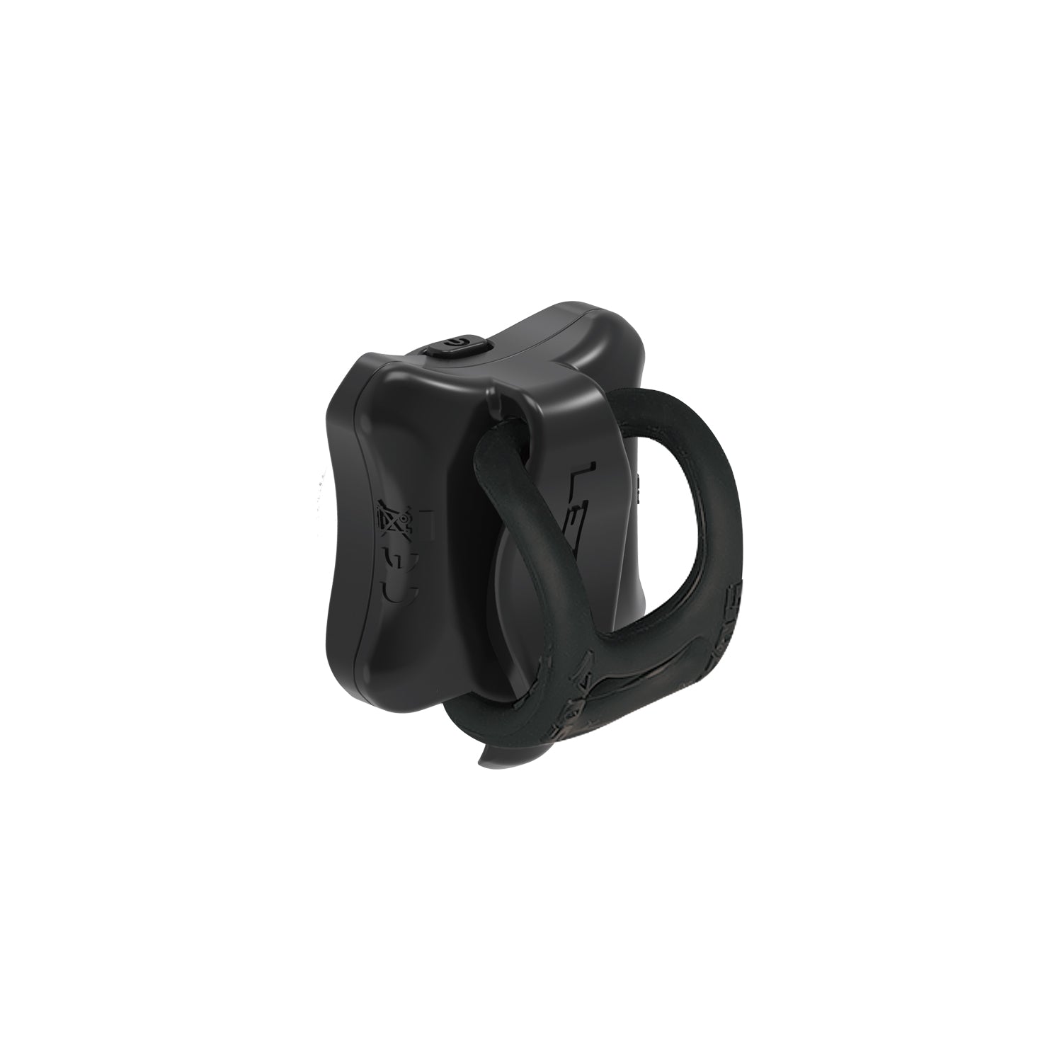 Lezyne Zecto Drive 250+ black bicycle light with mounting bracket