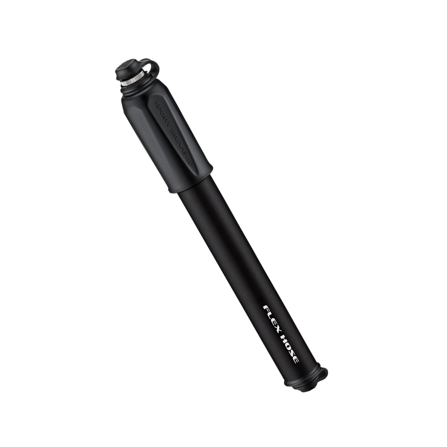 Lezyne Sport Drive HP bicycle pump in satin black finish
