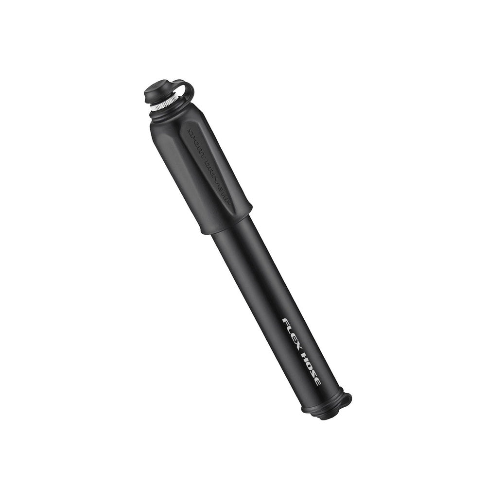 Lezyne Sport Drive HP-M bike pump in satin black finish