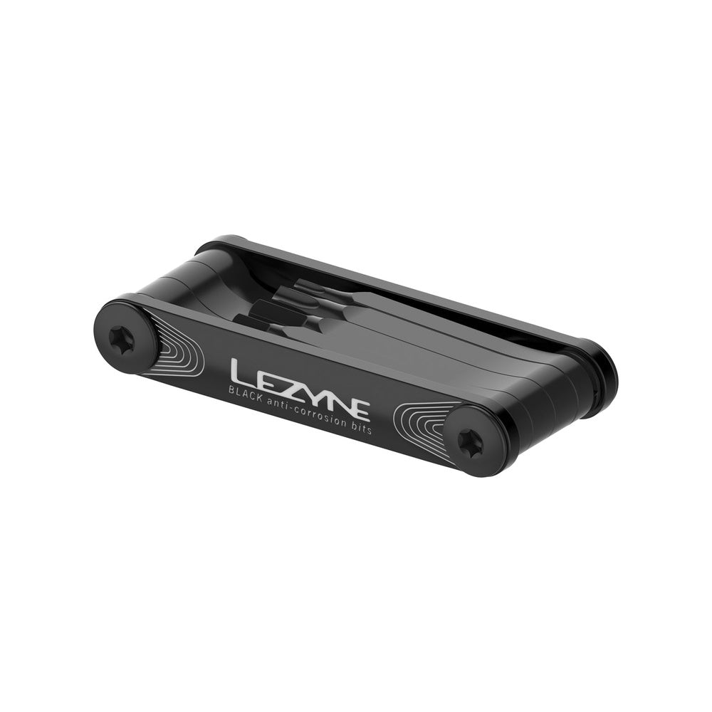 Lezyne V PRO 7 black multi-tool with folding hex keys and bits