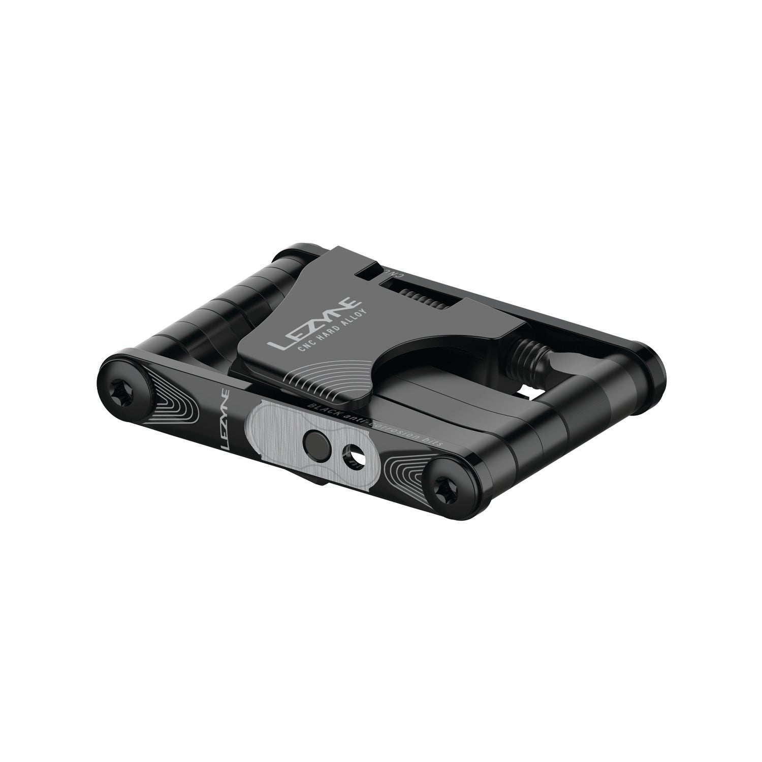 Lezyne V PRO 13 multi-tool in black finish with folding design