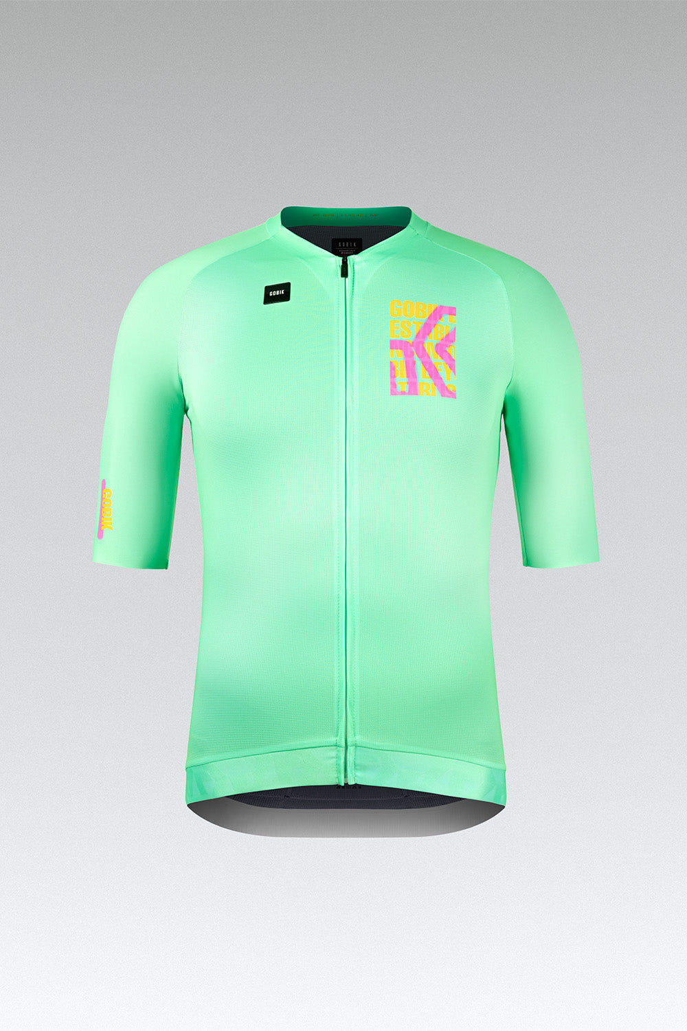 Gobik CX Pro 4.0 short sleeve cycling jersey in Blast mint green colorway