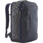 Patagonia Black Hole Mini MLC travel backpack in dark gray on white background