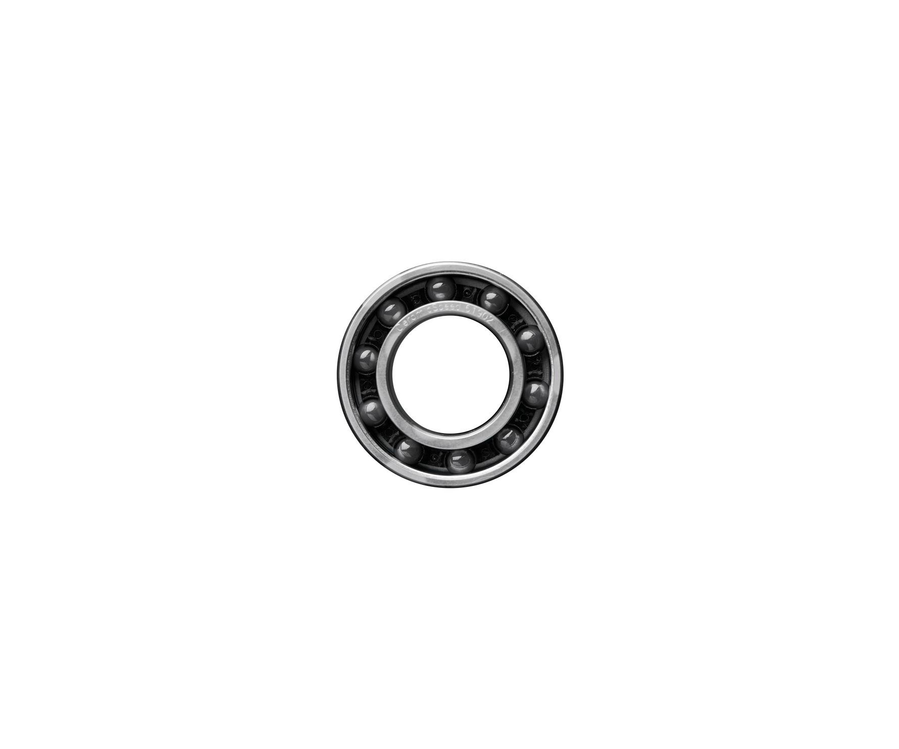 CeramicSpeed 61902 single ball bearing with silver outer ring and black cage