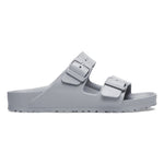 Birkenstock Arizona Essentials EVA sandal in stone gray with two buckle straps