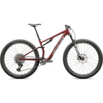 Specialized Epic 8 Expert mountain bike in red and white colorway