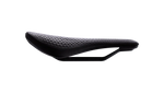 Specialized S-Works Power Evo Mirror saddle in black shown from side profile view revealing ergonomic shape
