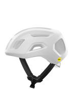 POC Ventral Air MIPS cycling helmet in white with yellow MIPS logo