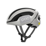 POC Omne Ultra MIPS bicycle helmet in argentite silver matt finish