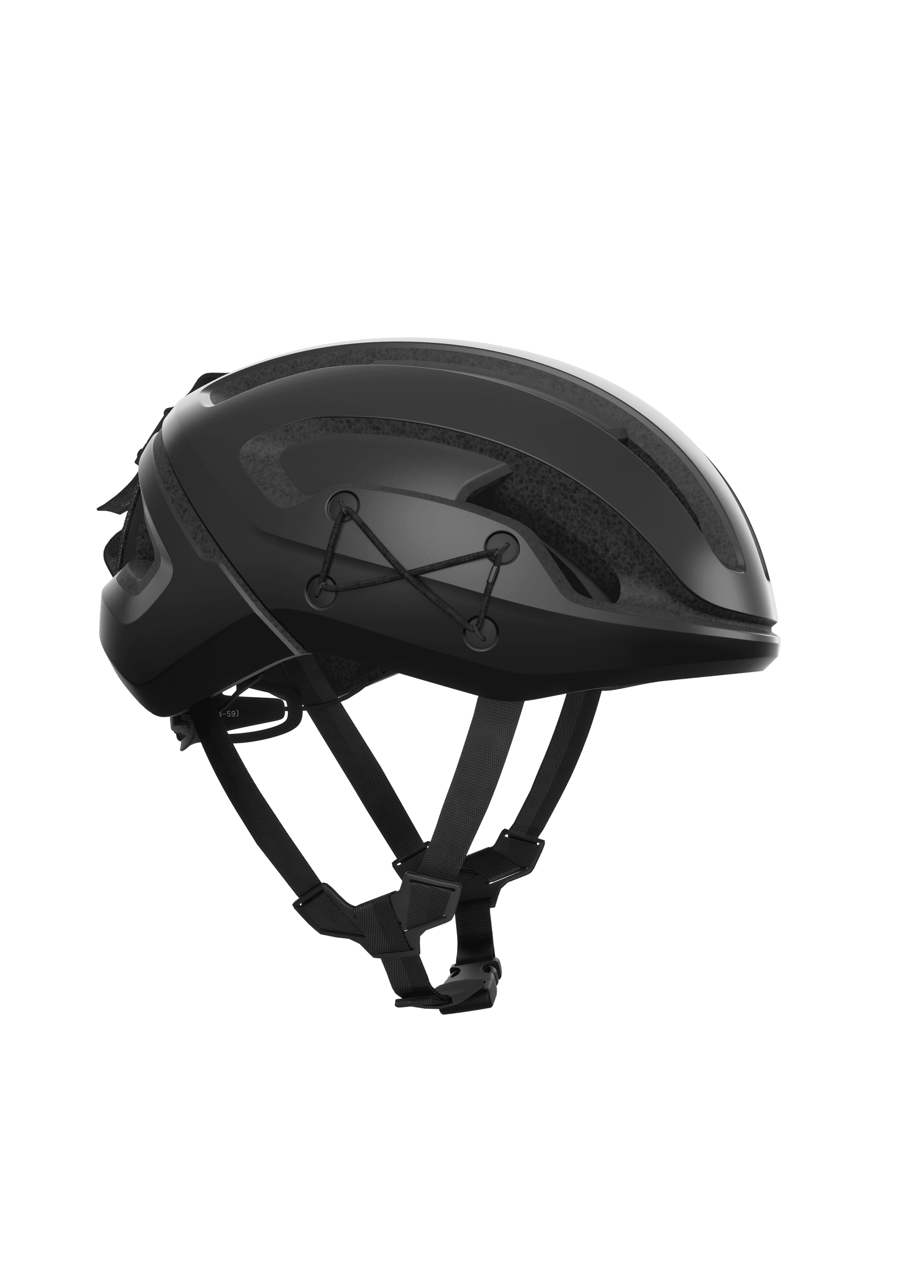 POC Omne Ultra MIPS cycling helmet in uranium black matte finish