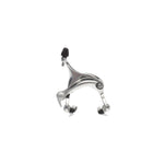 Shimano BR-R650 long reach silver bicycle brake caliper on white background