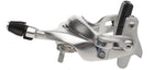 Shimano BR-R650 long reach silver rear brake caliper with professional studio lighting