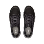 On Cloudhorizon men's running shoes in black and grey colorway, top view