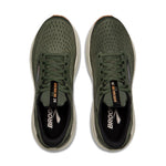 Brooks Adrenaline GTS 24 men's running shoes in thyme green colorway