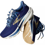 Brooks Ghost 17 men's running shoes in Beacon Blue, Moonlight, and Starfish colorway