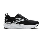 Brooks Glycerin GTS 22 men's running shoe in black with grey and white accents