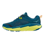 Hoka Challenger ATR 6 men's trail running shoe in blue coral and evening primrose colorway