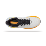 Hoka Arahi 6 running shoe in Nimbus Cloud/Blanc De Blanc colorway from above