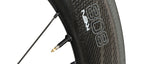 Zipp 808 NSW Carbon Tubeless Disc Wheel close-up showing valve stem and carbon rim detail
