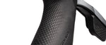 SRAM Force eTap AXS left shifter with black textured grip and ergonomic design