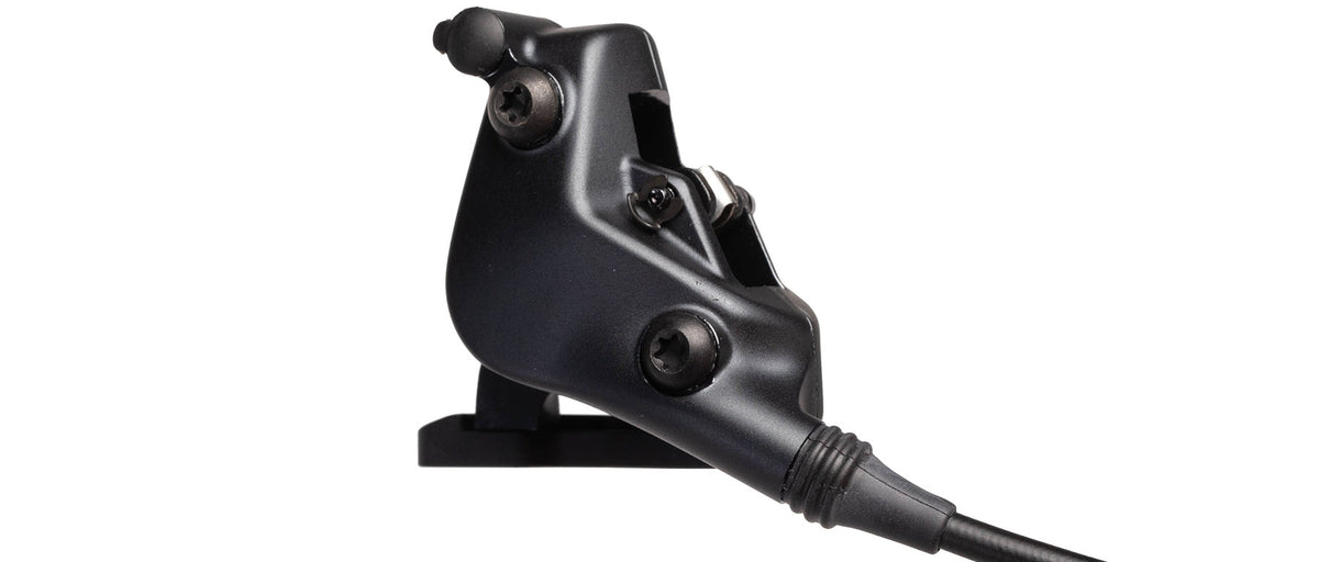 SRAM Force eTap AXS D1 12-speed hydraulic disc brake caliper in matte black