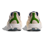 Rear view of Hoka Arahi 8 men's running shoes in alabaster birch colorway
