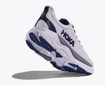 HOKA Arahi 8 women's running shoe in lilac cream with navy accents